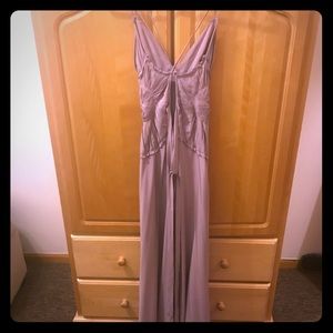Prada silk floor length dress